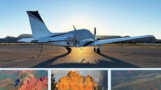 Flying the  Bonanza to Sedona