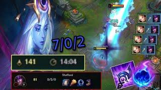 LUX GamePlay#299 - Prefect Farm Perfect KDA Syndra 0/5 /LUX VS Syndra - League Of Legends