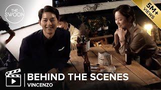 [Behind the Scenes] Song Joong-ki and Jeon Yeo-been huddle up on a cold day | Vincenzo [ENG SUB]