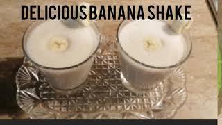 Delicious 5 min banana shake |easy recipe|Cooking with SSB