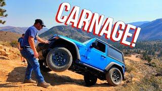 Brand New Cheap Jeep vs Extreme Trail - It Did Not Go Well...