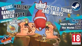 Ranked Match #984: elWaxo (No. 20) vs. Angry Viper (No. 62) | Worms W.M.D Warzone