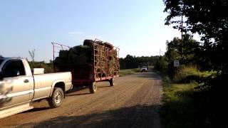 Miner Farms Hay Convoy