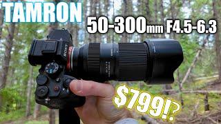 Tamron 50-300mm F4.5-6.3 Review - Awesome Compact Telephoto!