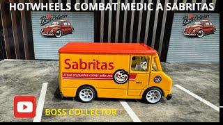 Restauracion # 4 al Hot Wheels Combat Medic a Sabritas