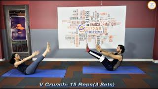 Series 4 Total Abs Workout| Abs | Sixpack | Breathing | Posture | Men N Women