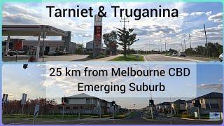 Truganina and Tarniet Drive. 25Km from Melbourne CBD. Australia  4k UHD