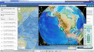 Christmas Day Earthquake activity. Auroras this evening? 12/25/2024