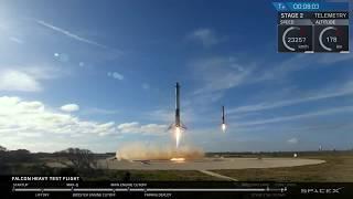 The future is here - Falcon Heavy Test Flight