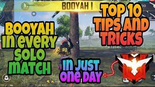 how to get booyah in all solo ranked match//tips and tricks in Tamil.