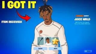 How to Get JUICE WRLD SKIN in Fortnite (NOW)