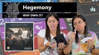 Hegemony ~ I can't stop thinking about this game  | Board Game Review