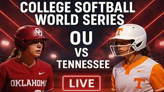 OKLAHOMA SOONERS vs TENNESSEE VOLUNTEERS SOFTBALL LIVE STREAM #ou #oklahoma #sooners #sec #softball