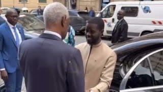 Rencontre bou historique ente le président diomay et le président diouf à Paris-