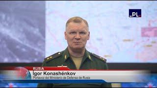 Ejército ruso inunda con mar de fuego a tropas ucranianas en Jersón, indicó el Ministerio de Defensa