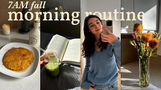 7AM fall morning routine (as a uni student)