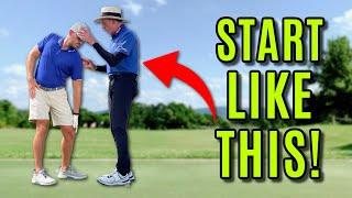 Legendary Coach David Leadbetter Shows Me How To Start The Golf Swing Correctly