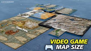 VIDEO GAME MAP Size Comparison (2024)