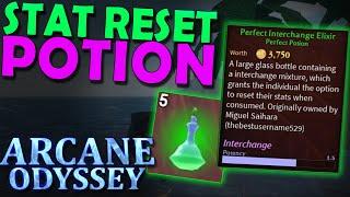 How To Make The STAT RESET POTION! | Arcane Odyssey