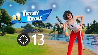 13 Kill Solo Fortnite Win!!!