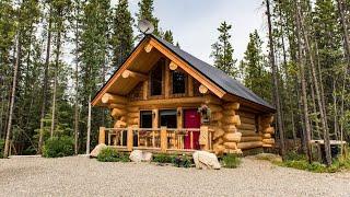 Yukon Pines Luxury Log Cabin In Canada