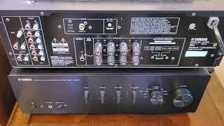 Yamaha AS-301 vs AS-501 (AS-701 AS-801) Detailed Review Nichicon Burr Brown Class A/B Amplifier