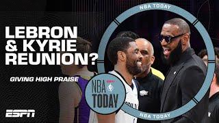 LeBron is MAD he isn't Kyrie's running mate anymore  Could we see a REUNION ⁉️ | NBA Today