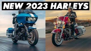 New 2023 Harley-Davidson Electra Glide Highway King & Fast Johnnie ST Models Announced!