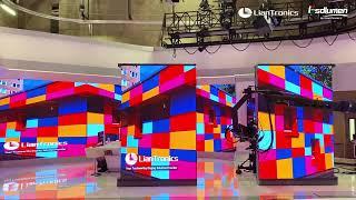 Another Broadcasting Studio! 106 sqm Fine-Pitch LED Displays!