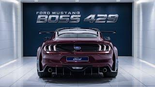 "Muscle Car Legends: 2025 Ford Mustang Boss 429 Review - First Look!"