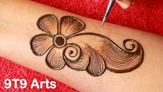 New simple mehndi design for wedding l Stylish mehndi design | Shaded mehndi Designs | मेहंदी डिजाइन