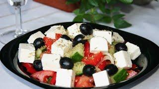 Греческий салат  Классический рецепт  Greek salad 