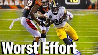 Worst Effort Plays In NFL History Compilation