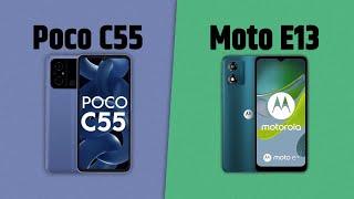 Poco C55 VS Moto E13 | Full Comparison