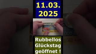 Rubbellos Glückstag an Tag 467 Jahr 2 geöffnet