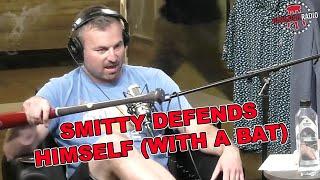 Smitty Storms into Radio with a Bat to Defend Himself from Dave Portnoy's Comments - Full Segment