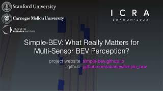 Simple-BEV: What Really Matters for Multi-Sensor BEV Perception? (ICRA 2023)