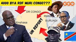 ABASIRIKARE 4000 BA RDF MURI CONGO? MISSILES ZAMBUKIJWE UMUPAKA|UGANDA MU BUTASI|RAPORO NSHYA YA UN