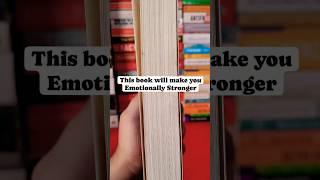 One psychology book to make you Emotionally Stronger | best books to read in 2024