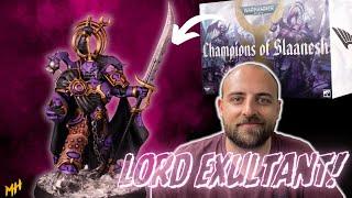 How to Paint Emperor's Children: Lord Exultant from Champions of Slaanesh!