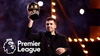 Rodri celebrates Ballon d'Or award in front of Manchester City fans | Premier League | NBC Sports