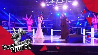 Arevik Armenakyan vs Christina Khalatova sing ‘Ձյուն’ - Battle – The Voice of Armenia – Season 4