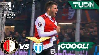 ¡GOL DEL BEBOTE! ¡Llevaba un minuto en la cancha! | Feyenoord 0-0 Lazio | UEFA Europa League 22/23J6