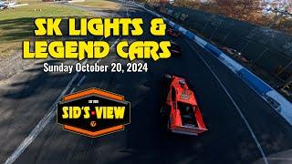 SID'S VIEW | 10.20.24 | SK Lights & Legend Cars