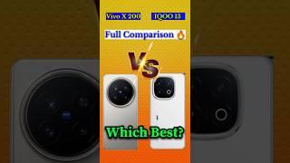 Vivo X 200 Vs IQOO 13 full Comparison? Which Best?#shorts #vivo #iqoo13#vivoiqoo @techinfobyavanish