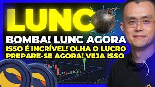 URGENTE TERRA LUNA  CLASSIC (LUNC): Agora ninguém segura | Veja isso agora!