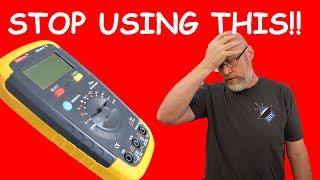 DON'T SET AMP GAIN with a DIGITAL MULTI-METER!!!!