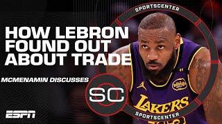 LeBron James didn’t know a Luka Doncic-Anthony Davis trade was coming - McMenamin | SportsCenter