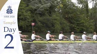 Oxford Brookes Univ. 'C' v A.S.R. Nereus 'B', NED - Temple | Henley 2024 Day 2