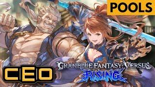 CEO 2024 GBVSR POOLS (Soriz Beatrix Lucilius Yuel 2B Zane Narmaya) Granblue Rising Tournament